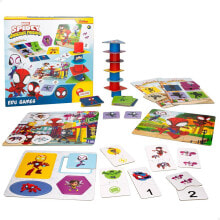 K3YRIDERS Spidey And Its 10 In 1 Board Game