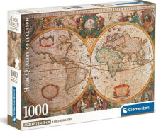 Clementoni CLE puzzle 1000 Compact Mappa Antica 39706