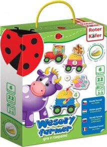 Развивающие настольные игры для детей Roter Kafer Happy farmer