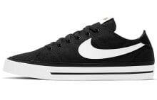 Nike Court Legacy 轻便耐磨 低帮 板鞋 男款 黑色 / Кроссовки Nike Court Legacy CW6539-002