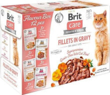 Brit Care Cat Adult Fillets in Gravy - mokra karma dla kota - 12x 85 g