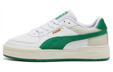 PUMA Ca Pro Skateboard Shoes Unisex Low-Top White Green