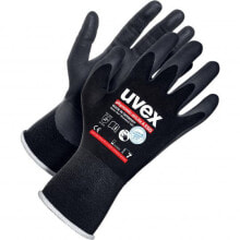 Uvex 60038 Рабочие перчатки Черный Угольный, Эластан, Полиамид 1 шт 6003809