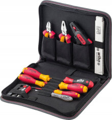 Купить инструменты для работы с кабелем Wiha: Wiha Wiha Tool Set Electrician - 41241