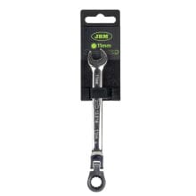 JBM 11 mm flex-ratcheting combination wrench spanner