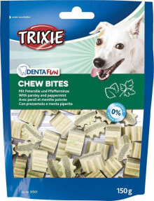 Trixie Denta Fun Chew Bites Delicacy with Parsley and Mint 150 g (TX-31501)