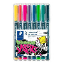 STAEDTLER Lumocolor 318 marker pen 8 units