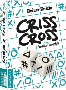 Настольные игры для компании egmont Gra planszowa Criss Cross