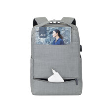 Рюкзаки для ноутбуков рюкзак  для ноутбука rivacase Riva NB Biscayne 15.6" grau 8363