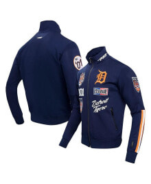 Купить мужские куртки Pro Standard: Men's Navy Detroit Tigers Fast Lane Full-Zip Track Jacket