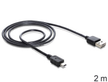 DeLOCK 85554 USB кабель 2 m 2.0 USB A Mini-USB B Черный