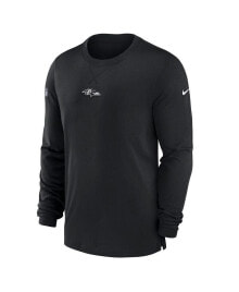 Nike men's Black Baltimore Ravens 2023 Sideline Performance Long Sleeve T-shirt