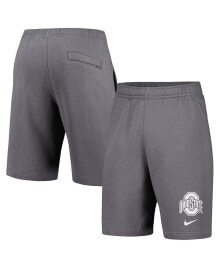 Nike men's Gray Ohio State Buckeyes Fleece Shorts