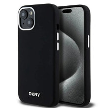 DKNY Dkhmp15Ssmchlk iPhone 151413 6.1 Liquid Silicone Small phone case