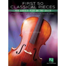 Hal Leonard First 50 Classical Pieces You Should Play On The Cello