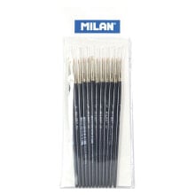 MILAN Synthetic Bristle Brush For Small Detailed Works Series 301 No. 4/0