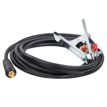 Ground cable with a clamp for 200A plasma cutters and welding machines