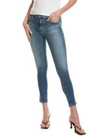 Купить женские джинсы AG Jeans: Ag Jeans The Farrah Spiritual High-Rise Skinny Ankle Cut Women's