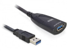 DeLOCK USB 3.0 5m USB кабель 3.2 Gen 1 (3.1 Gen 1) Черный 83089