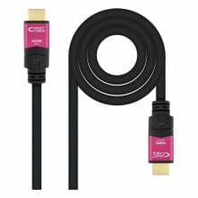 Кабели и разъемы для аудио- и видеотехники кабель HDMI NANOCABLE 10.15.3715 4K HDR 15 m Чёрный
