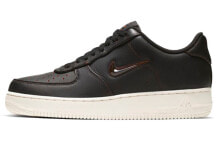 Nike Air Force 1 Low Jewel Home & Away Black 刮刮乐 低帮 板鞋 男款 黑橙 / Кроссовки Nike Air Force 1 Low Jewel Home Away Black CK4392-001