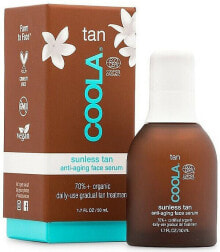 Selbstbräunendes Anti-Aging Gesichtsserum - Coola Sunless Tan Anti-Aging Face Serum