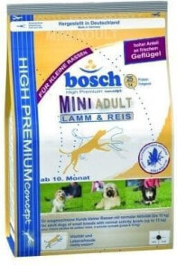Сухие корма для собак сухой корм для собак Bosch, для взрослых мелких пород, с ягненком и рисом, 1 кг