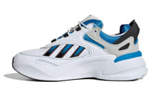 adidas originals Ozmorphis 防滑耐磨 低帮 跑步鞋 男款 白蓝 / Мужские кроссовки adidas OZMORPH Shoes (Белые)