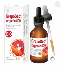 Антиоксиданты OVONEX s.r.o.  GrepoSept ORGANIC 800 Эфирное масло Грейпфрута  500 мл