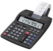 Casio HR-200TEC - Desktop - Printing - 12 digits - 1 lines - Battery - Black