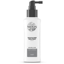 Nioxin System 1 Scalp & Hair Treatment Укрепляющее средство для натуральных истощенных волос  100 мл