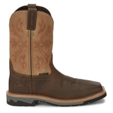 Коричневые мужские ботинки Justin Original Workboots купить от $223