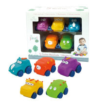 Игрушечные машинки для малышей tACHAN Set Of 5 Mini-Monsters Cars