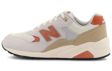 New Balance NB 580 复古休闲 低帮 跑步鞋 男女同款 浅灰 / Кроссовки New Balance NB 580 CMT580CS