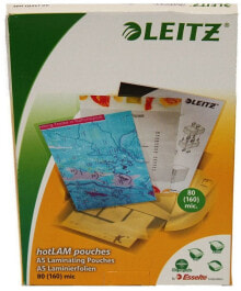 Leitz 33817 ламинирующий карман 100 шт