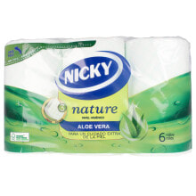 Туалетная бумага, салфетки, ватные изделия Nicky