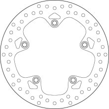 BREMBO 68B407G9 Rear Brake Disc