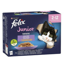 Cat food Purina Chicken Salmon Veal 12 x 85 g