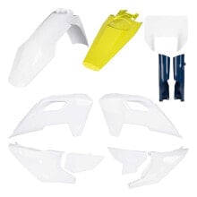 UFO Husqvarna TE/FE 2024-2024 With Headlight HUKIT627F-999 Fork Protectors & Plastics Kit