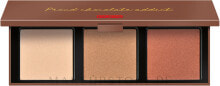 Highlighter-Palette - Pupa Zero Calorie Chocolate Highlighter Palette