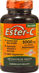 Витамин С American Health Ester-C Витамин С 1000 мг  с цитрусовыми биофлавоноидами  120 капсул