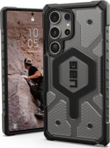 UAG Etui UAG Pathfinder Clear Magnet do Samsung Galaxy S24 Ultra z modułem magnetycznym - szare