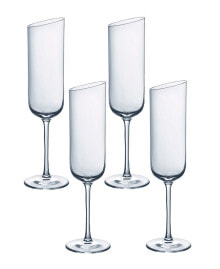 Villeroy & Boch new Moon Flute Champagne Set of 4