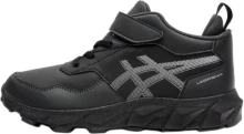 Asics Lazerbeam WG-MG Anti-Slip And Wear-Resistant Warm Mid-Top Kids' Running Shoes Black Kids'