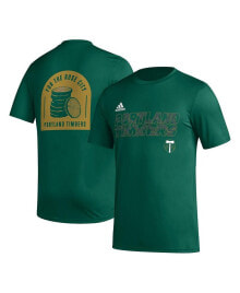 adidas men's Green Portland Timbers Team Jersey Hook AEROREADY T-shirt