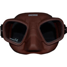 Masks and snorkels for scuba diving