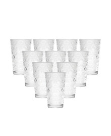 Circleware double Circle Set of 10 - 7 oz Juice Glasses