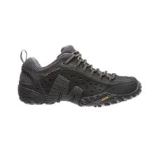 Мужская спортивная обувь мужские кроссовки спортивные треккинговые черные кожаные низкие демисезонные Inny Merrell Intercept M J73703 shoes