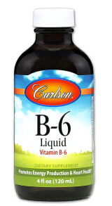 B vitamins carlson B-6 Liquid -- 4 fl oz