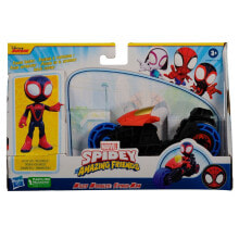 SPIDEY AND HIS AMAZING FRIENDS Miles Morales With Motorcycle Figure